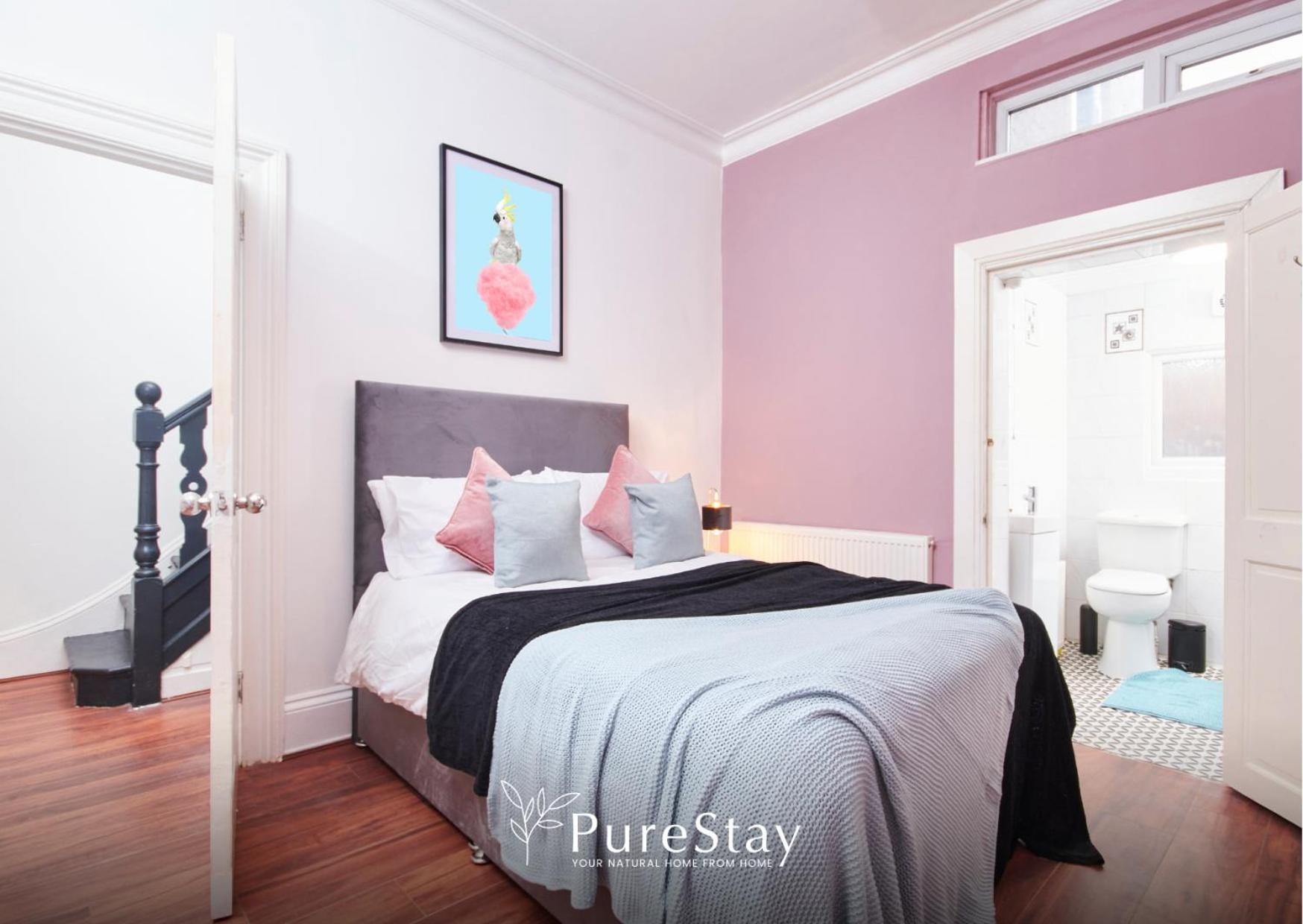 5 Bed House In Leamington Spa Perfect For Contractors With 7 Beds By Purestay - 14 Night Min! Exterior foto