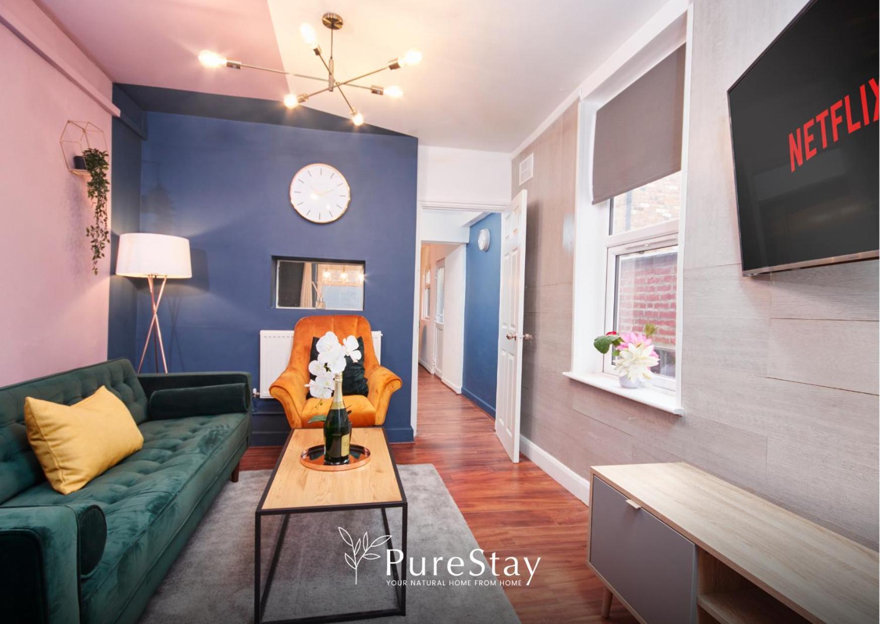 5 Bed House In Leamington Spa Perfect For Contractors With 7 Beds By Purestay - 14 Night Min! Exterior foto