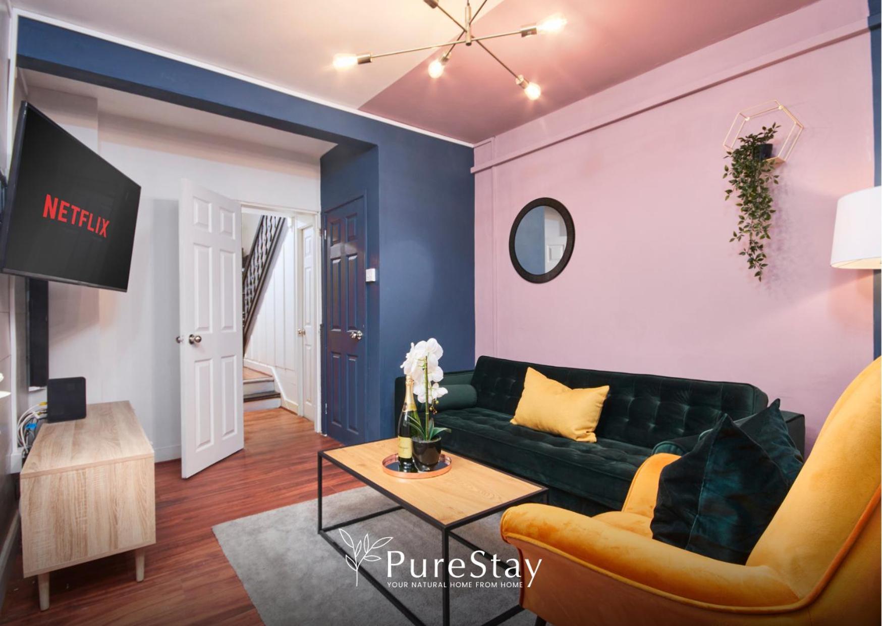 5 Bed House In Leamington Spa Perfect For Contractors With 7 Beds By Purestay - 14 Night Min! Exterior foto